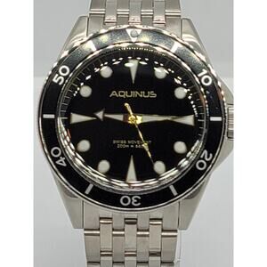 Aquinus Marellio ASSQR7BSBR001 Men's Steel Watch